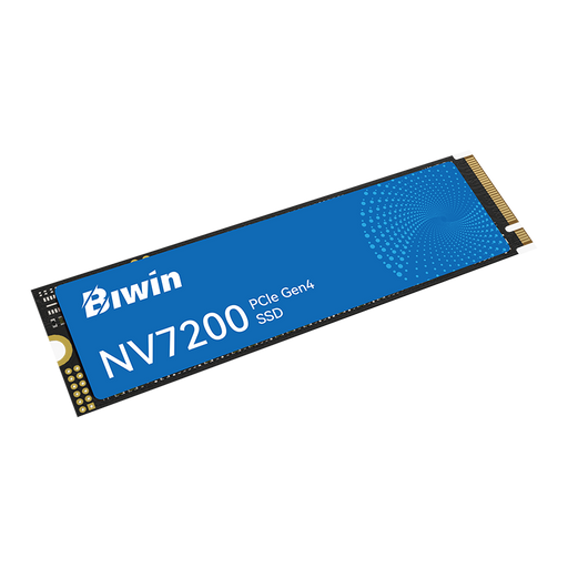 Biwin NV7200 SSD Label Showing 1TB Capacity and PCIe Gen4 Interface