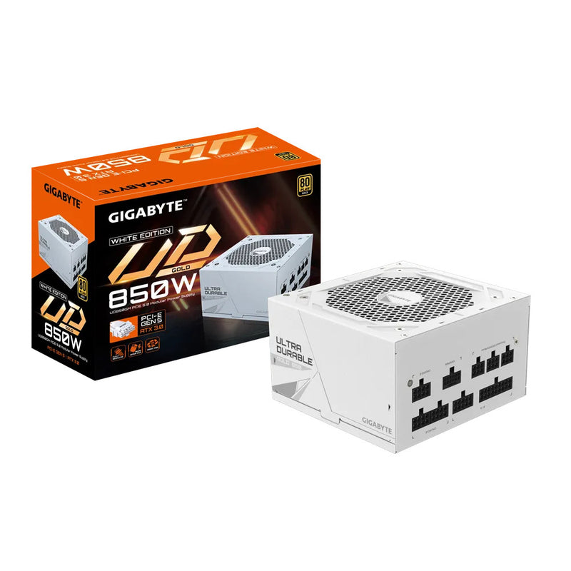 Gigabyte 850W White ATX PSU Power Supply - GP-UD850GM PG5W