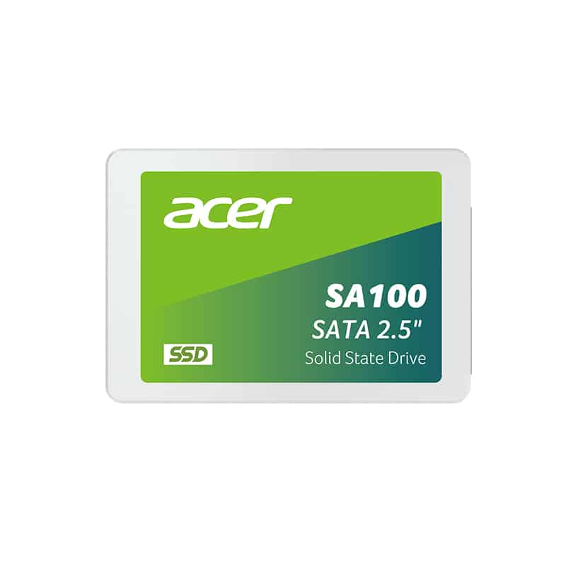 Acer SA100 960GB 2.5in SATA SSD 560MB/s Read 493MB/s Write