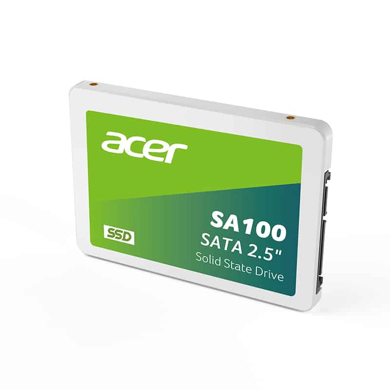 Acer SA100 960GB 2.5in SATA SSD 560MB/s Read 493MB/s Write