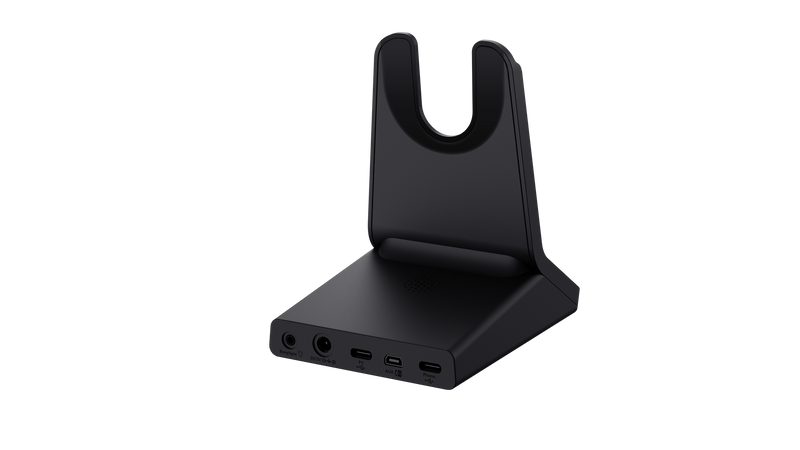 Yealink WH68 Bluetooth DECT MS Headset 4-Mic ANC WHB680 Base Station WDD60