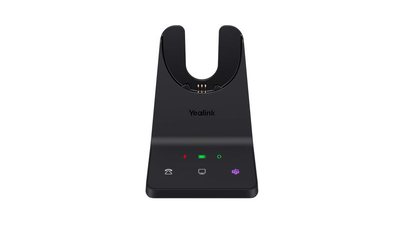 Yealink WH68 Bluetooth DECT MS Headset 4-Mic ANC WHB680 Base Station WDD60
