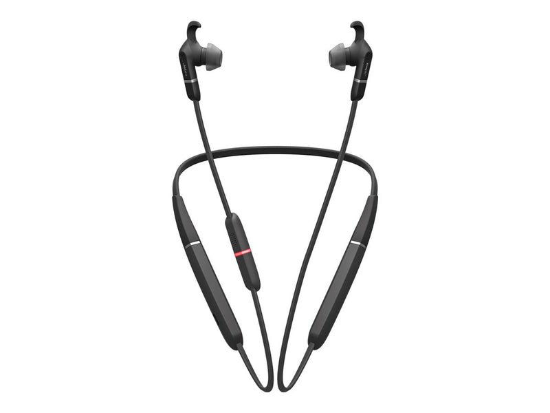 JABRA WIRELESS EVOLVE 65E UC STEREO BLUETOOTH HEADSET + LINK370 DONGLE-6599-629-109