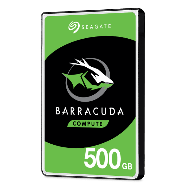 SEAGATE BARRACUDA INTERNAL 2.5" SATA DRIVE, 500GB, 6GB/S, 5400RPM, 2YR WTY - ST500LM030