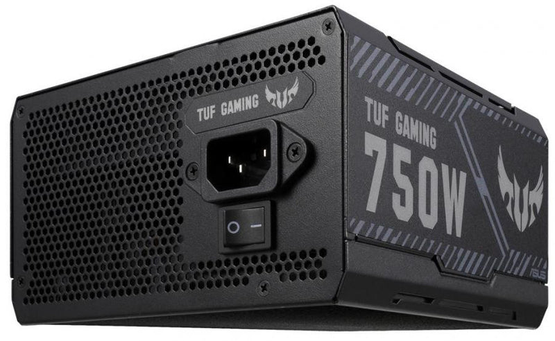 ASUS TUF-GAMING-750B PSU 750W Bronze 80 Plus Bronze, Military Grade, Protective PCB Coat, Axial-Tech Fan, Sleeved Cables, 6YW