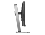 Side profile of Philips 27B2U4601 monitor showing flat IPS panel and slim business design