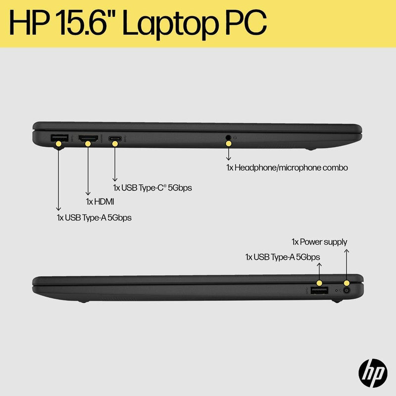 HP 15.6in FHD AMD Ryzen 7 7730U 16GB 256GB SSD Windows 11 Home Laptop