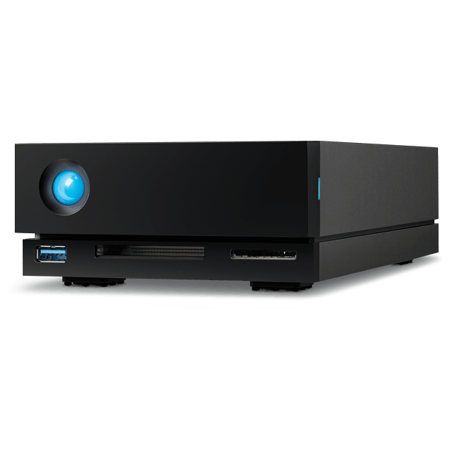 LaCie 1big Dock Hard drive array 20TB 1 bays HDD 20TB - USB 3.0, Thunderbolt 3