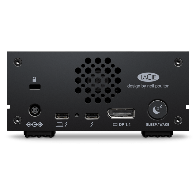 LaCie 1big Dock Hard drive array 8TB 1 bays HDD 8TB x 1 - USB 3.0, Thunderbolt 3