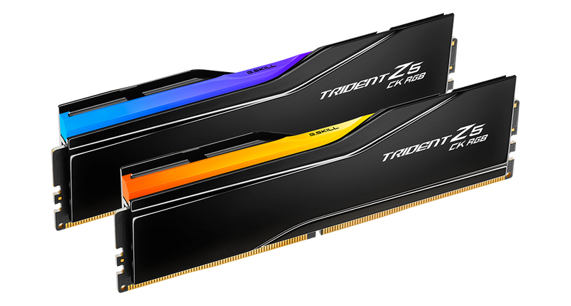 G.SKILL F5-9000C4256H24GX2-TZ5CRK 48GB (2 x 24GB)/ DDR5 9000 MT/s/ XMP 3.0/Timings 42-56-56-144/ Voltage 1.45 V/ TZ5 CK RGB