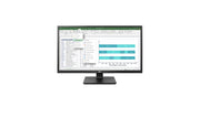 LG 23.8 Inch Monitor (16:9) FHD IPS LED, HDMI, DP, VGA, DVI, SPKR