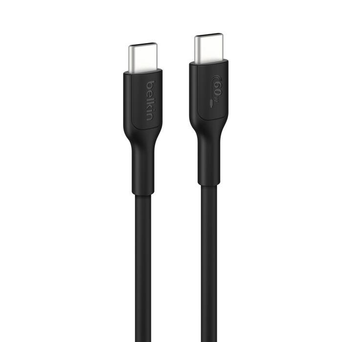 Belkin BoostCharge USB-C to USB-C Cable 1m 60W 480Mbps Black Durable