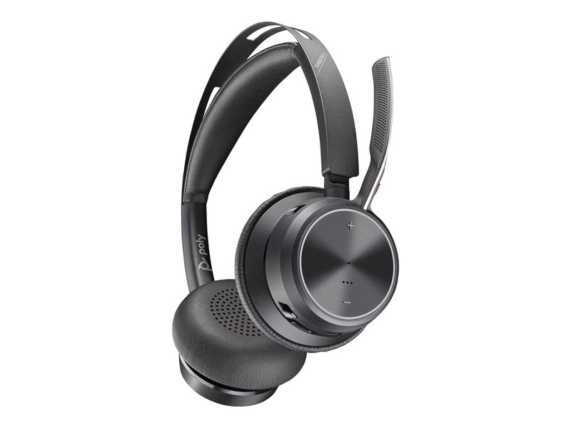 HP POLY VOYAGER FOCUS 2 OTH WIRELESS UC STEREO HEADSET,ANC,BT700 DONGLE,PC/MOBILE, USB-A - 76U46AA