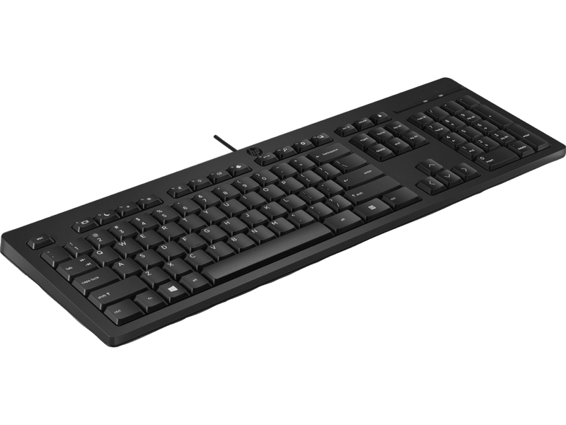 HP 125 Wired Keyboard - BLACK -ï¿½ï¿½ï¿½ï¿½ 266C9AA