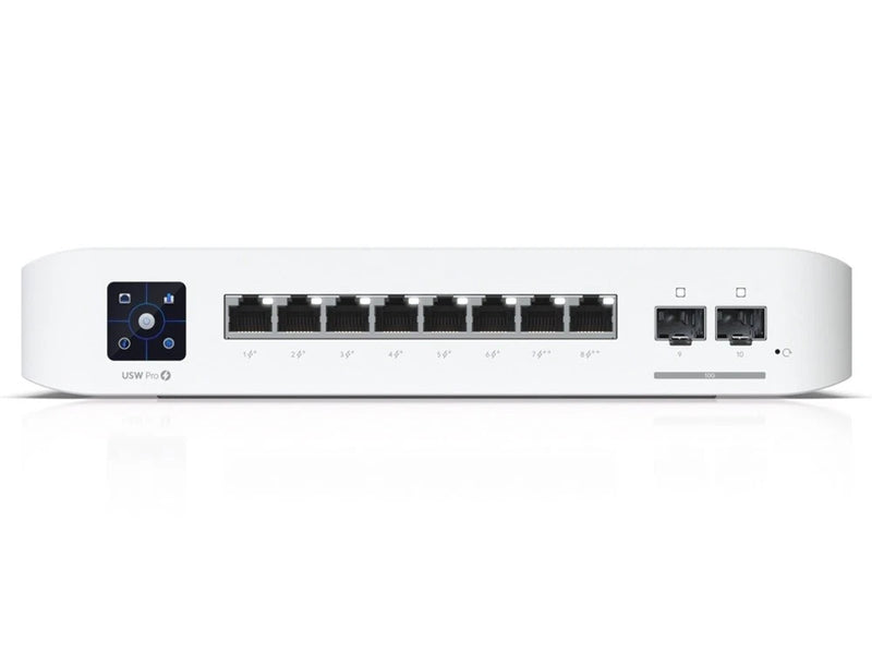 Ubiquiti UniFi 8 Port PoE Switch 120W Layer 3 10G SFP+ Managed Switch