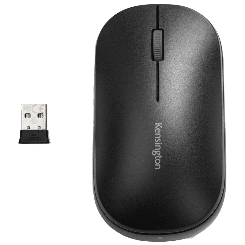 KENSINGTON SURETRACK WIRELESS AND BLUETOOTH MOUSE, DUAL CON NECT - BLACK - K75298WW