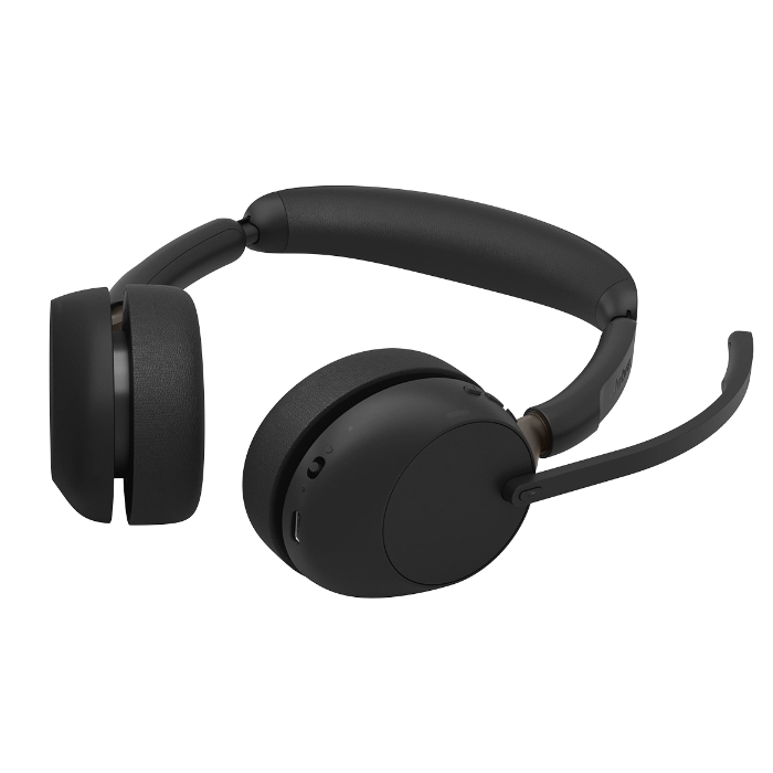 Jabra Evolve3 65 MS Wireless Stereo Bluetooth ANC Headset Link390 USB-C