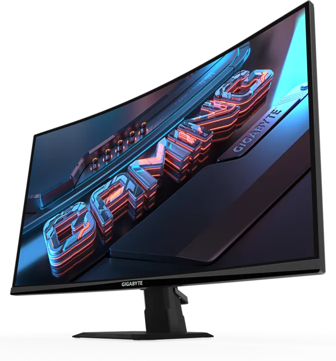 Gigabyte GS27QCA 27in VA Curved QHD 1ms 180Hz Gaming Monitor FreeSync HDMI DP