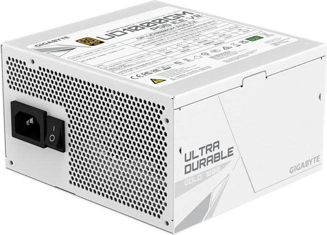 Gigabyte UD1000GM PG5 ICE 1000W ATX Power Supply 80 Plus Gold Efficiency