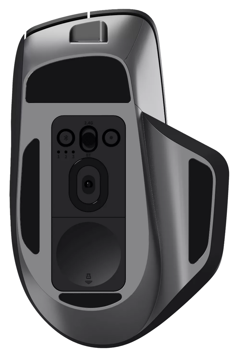 Rapoo M760M Wireless Ergonomic Mouse Bluetooth 5.0 2.4GHz 4000 DPI USB PC Laptop