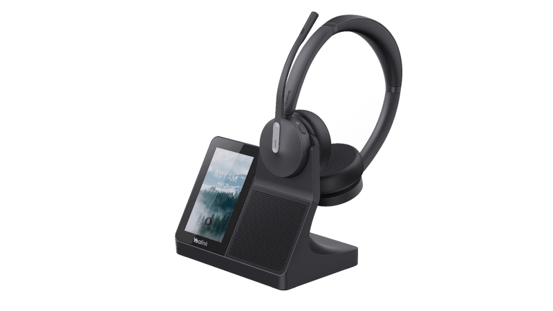 Yealink WH64-D-WS MS DECT Bluetooth Headset Dual Workstation Base Noise Cancel