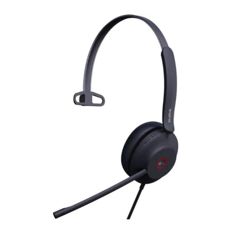 Yealink UH35 Mono MS Headset Noise Cancelling Mic USB-A C/A Adapter Base