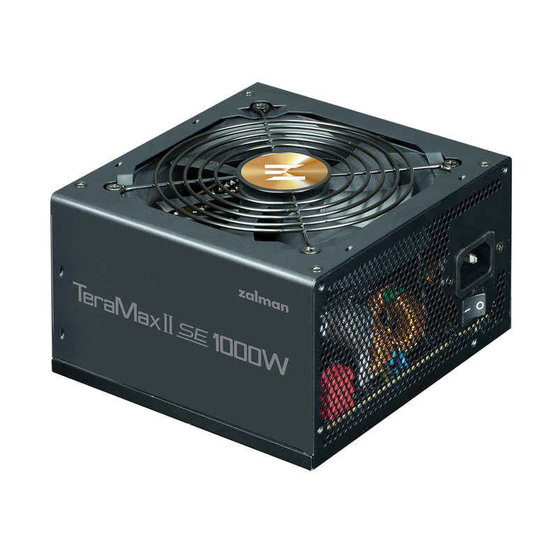 Zalman TeraMax2SE 1000W 80 Plus Gold Fully Modular ATX Power Supply 7YR Warranty