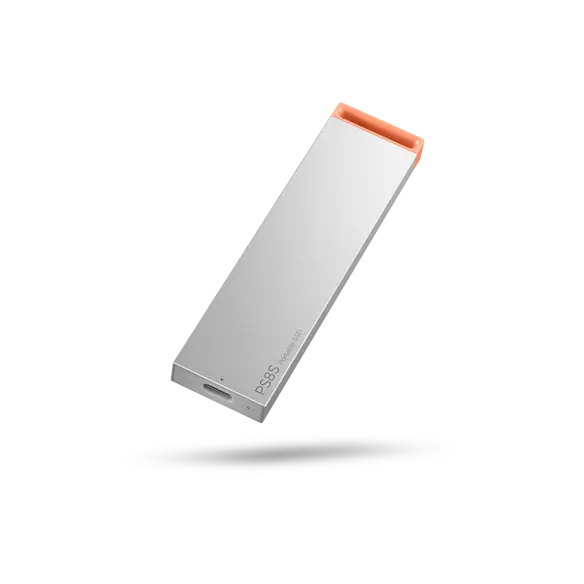 Lenovo PS8S 2TB Portable SSD USB-C 1050MB/s External Storage Metal Body