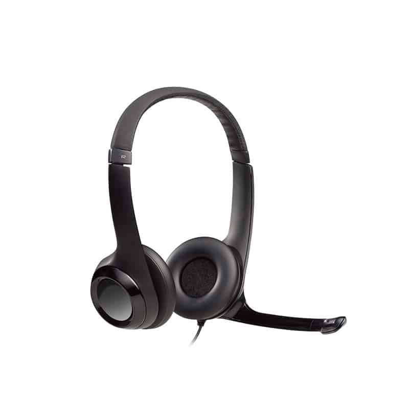 LOGITECH H390 WIRED USB STEREOHEADSET, NOISE CANCELLING MIC, 2YR WTY-981-000485