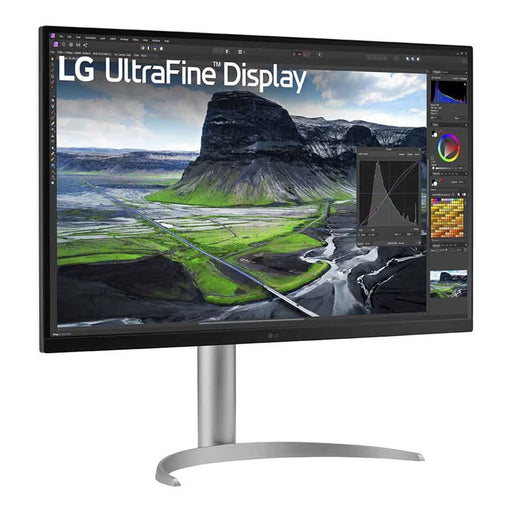 LG 32" (16:9) UHD IPS, HDMI(2), DP, USB-C, 90W, SPKR, H/ADJ, KVM, TILT, VESA, 3YRS