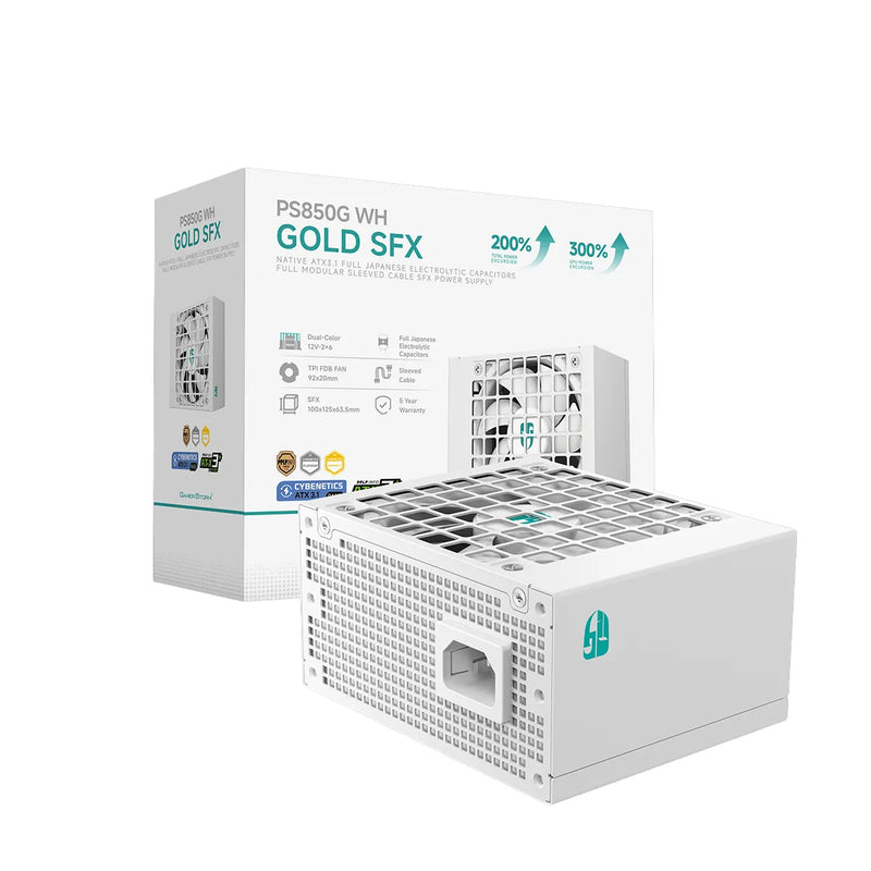 Deepcool Gamer Storm PS850G 850W Platinum ATX 3.1 SFX PSU White Fully Modular