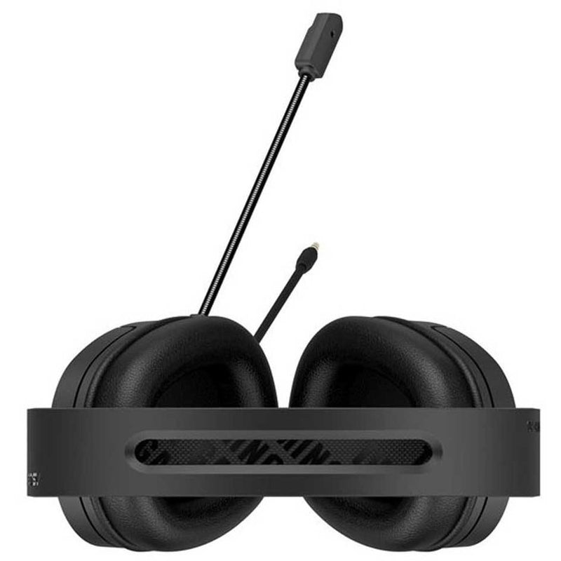 TUF Gaming H1 headset features 7.1 surround sound with deep bass, a Discord and TeamSpeak-certified microphone, a lightweight comfortable design and compatibility with PCs, PlayStation® 5, Nintendo Switch™ and XBOX™.