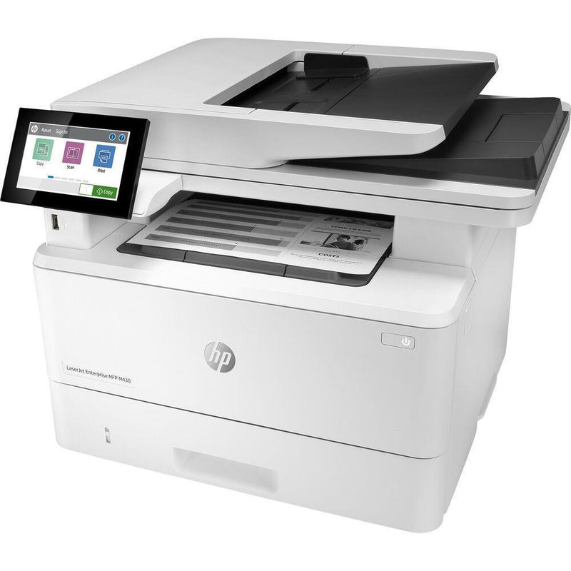 HP LASER ENT M430F MONO MFP. PRINT, COPY, SCAN, FAX.38 PPM, DUPLEX, NETWORK ONLY NOT WIFI