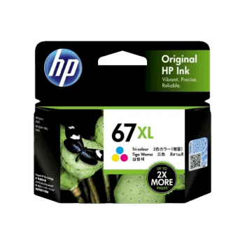 HP 67XL TRI-COLOUR INK CARTRIDGES
