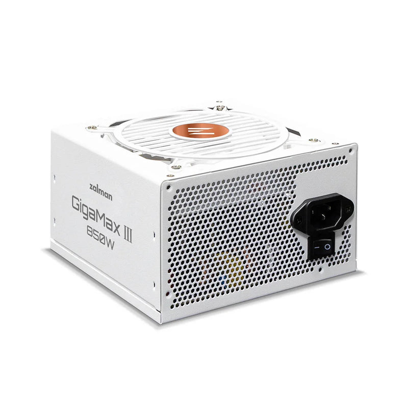 Zalman GigaMax III 850W White 80 Plus Bronze Semi Modular ATX 3.1 Power Supply