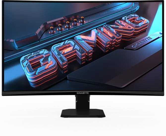 Gigabyte GS27QCA 27in VA Curved QHD 1ms 180Hz Gaming Monitor FreeSync HDMI DP