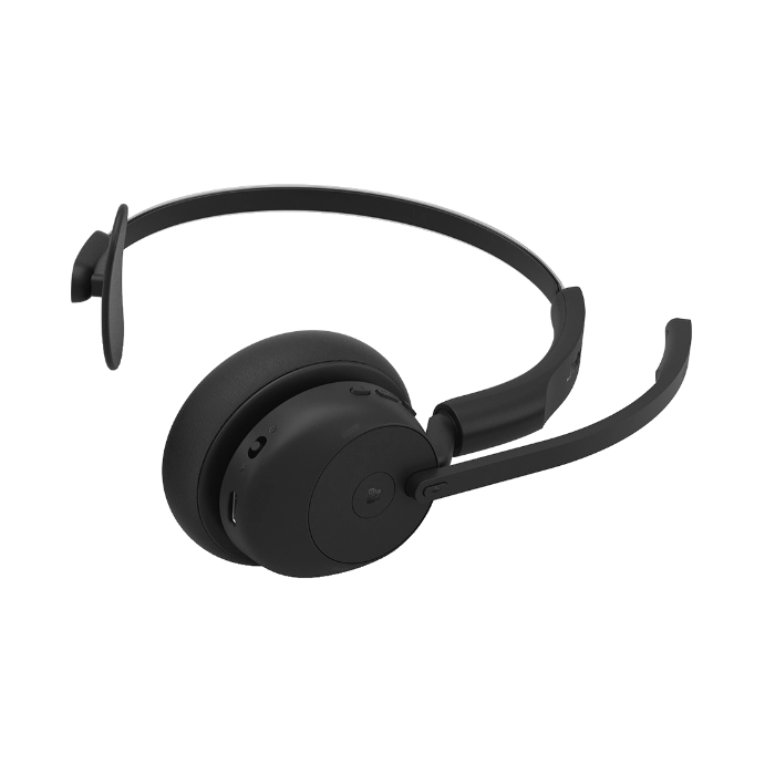 Jabra Evolve3 45 MS Wireless Mono Bluetooth ANC Headset Link390 USB-A
