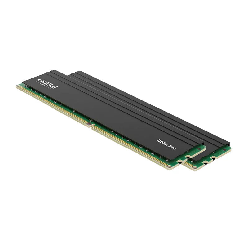 Crucial Pro 16GB (1x16GB) DDR5 UDIMM 6400MHz CL32 Black Desktop RAM Module