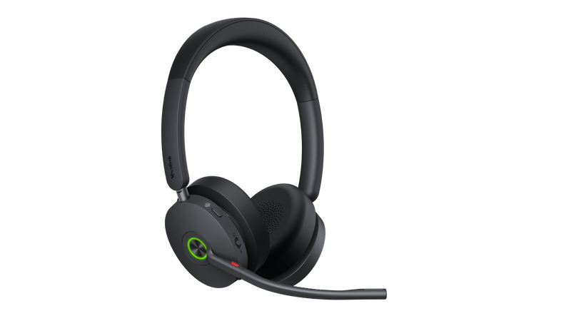 Yealink WH68 Bluetooth DECT MS Headset ANC Base Station Wireless UC Headset