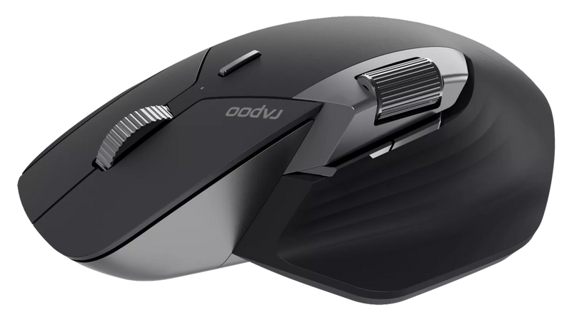 Rapoo M760M Wireless Ergonomic Mouse Bluetooth 5.0 2.4GHz 4000 DPI USB PC Laptop