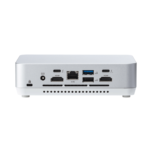 Asus NUC 14 Pro+ DDR5 White Mini PC Barebone Kit - Intel Ultra 7-155H - No Cord