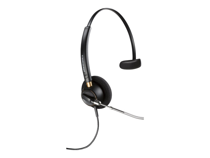 Poly EncorePro 510V UC Mono On-Ear Wired Headset 3.5mm ANC Black
