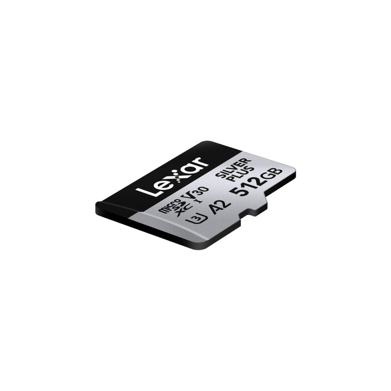 512GB Professional SILVER PLUS microSDXC UHS-I Card - 3
