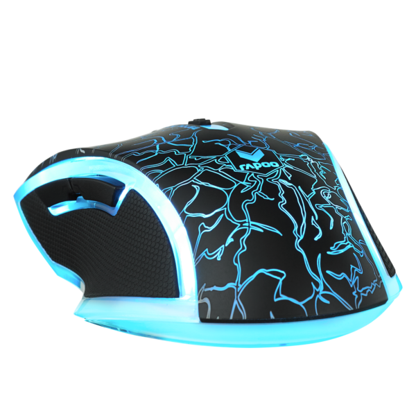 RAPOO V20S LED Optical Gaming Mouse Black - Up to 3000dpI 5 Programmable Buttons