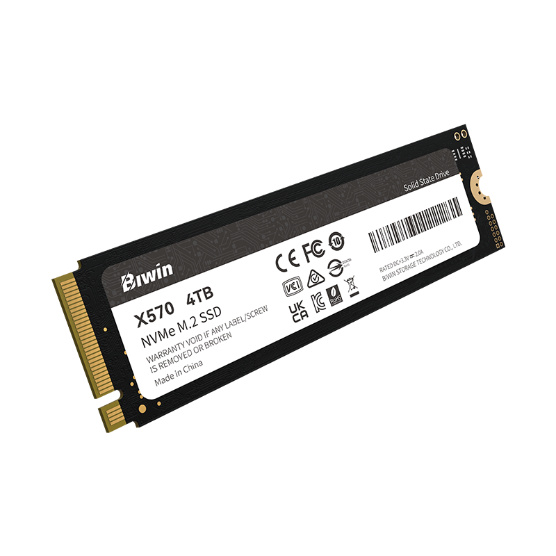 BIWIN Black Opal X570 2TB M.2 PCIe 5.0 NVMe SSD 10000MB/s Write 5000MB/s Read
