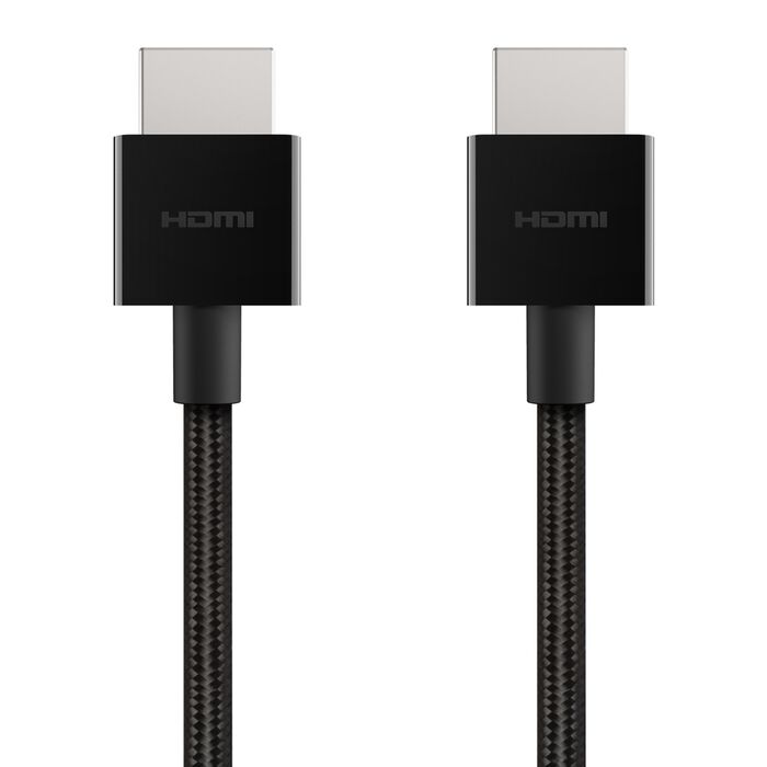 Belkin HDMI 2.1 Cable 2m 8K 60Hz 4K 120Hz 48Gbps HDR Dolby Vision Braided