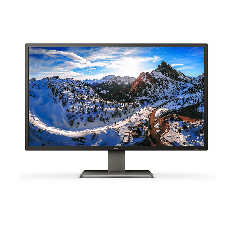 Philips 439P1/75 VA Monitor 43in 4K UHD LCD with MultiView 4ms 60Hz USB-C DP HDMI