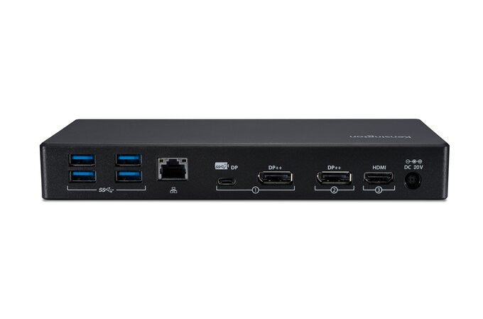 KENSINGTON SD4850P USB-C DOC K, HDMI, DP(2), USB-C(3), LAN, SD, 100W, 3YR - SD4850P