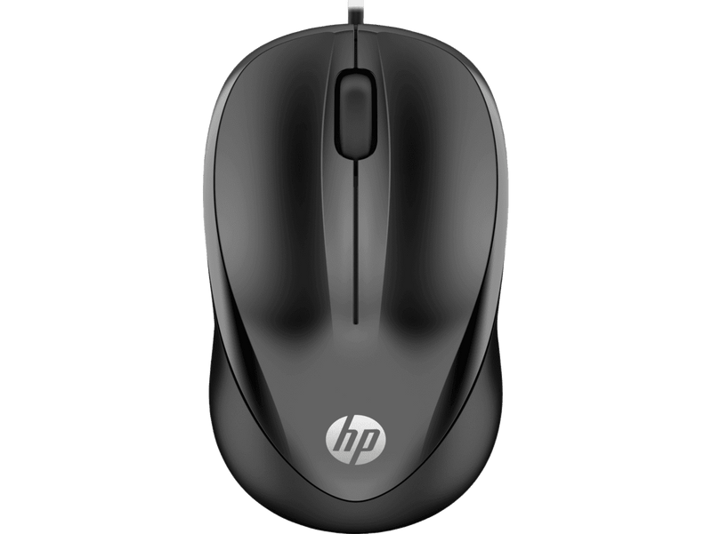 HP Wired Mouse 1000 (black) - 4QM14AA