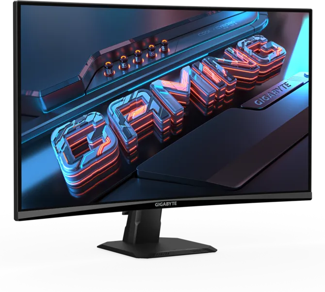 Gigabyte GS27QCA 27in VA Curved QHD 1ms 180Hz Gaming Monitor FreeSync HDMI DP